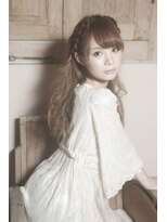 イムス マドモアゼル(imus madomoazel)&nbsp;編み込みロング巻き髪スタイル