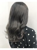 【ALIVE吉祥寺】透明感シルバーアッシュグレージュハイライト