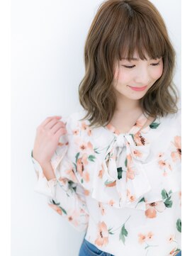 カバーヘア ブリス 川口(COVER HAIR bliss) 抜け感演出無造作カール小顔ルーズセミディZ川口20代30代40代