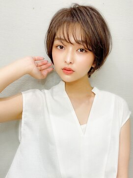 アフロート エル 錦糸町(AFLOAT L) LallYou　錦糸町【オープン記念】ラベージュ耳かけショート