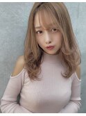 シースルー前髪×レイヤーカット