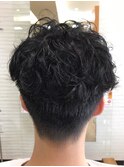 メンズスパイラルパーマ