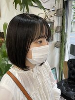 オンフリーク(ON FLEEK)&nbsp;#サラツヤボブ#黒髪#オンフリーク#下関