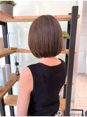 大人かわいい20代30代40代小顔ショコラベージュ1Zina船橋