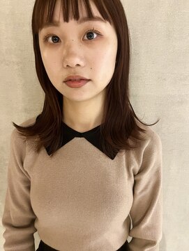 ボル(vol.) 優しさ溢れるミディアムヘアー◯