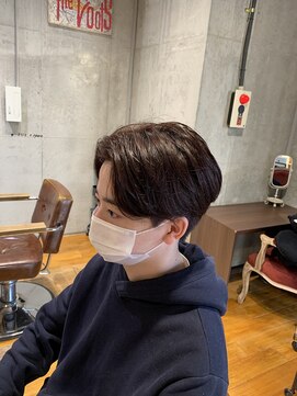 キャンバス 川崎(canvas.) 流れるセンター分け　/　片平/川崎/美髪カラー/髪質改善/艶髪