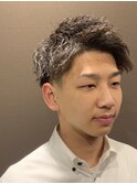 ツイストスパイラルスキンフェード/大宮/メンズカット/バーバー