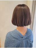 コロンとしたシルエットが可愛い・王道ボブ