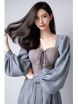 リンク(Link Hair&Spa)&nbsp;レイヤーロング 小顔カット 2wayバング 韓国ヘア 髪質改善