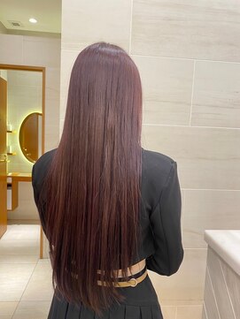 エルズ ヘアー L's hair 艶髪ロング ピンクブラウン