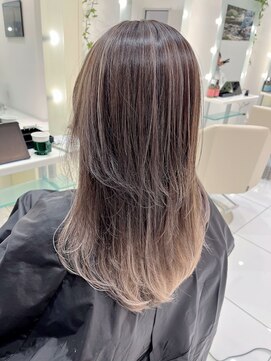 ソーホーニューヨーク ギンザ(SOHO NEW YORK GINZA) ミルクティーグレージュバレイヤージュ