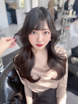 サボ(sabo) 韓国ヘア/顔まわり/韓国レイヤー/前髪カット/小顔/韓国風