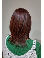 レッドソウル(RED SOUL)&nbsp;ピンクベージュ×ボルドーカラー