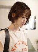 【ボブパーマ/中里千尋】ゆるパーマ/ボブ/韓国/抜け感パーマ