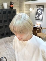ヲタク(wotaku.) ホワイトカラーメンズハイトーンメンズダブルカラーケアブリーチ