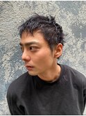 メンズカットスパイキーショートベリーショートツーブロック短髪