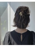 結婚式ヘアセット