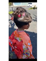 ブラウン(BROWN) お子様七五三セットアップ