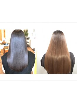 魔法の杖が触れたように―髪質改善ストレート極で異次元の手触りと艶を解放＊美しさの魔法をあなたに