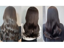 *おすすめメニューその3とりあえず髪質を見て欲しい方やメンテナンスとして【髪質改善inカラー＋TOKIO】*