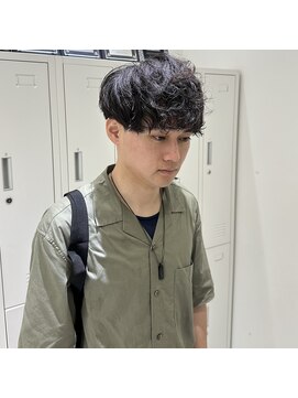 ジーナ 博多筑紫口(Zina) メンズマッシュ×くせ毛風パーマ！【福田れん】