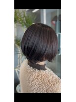 ジールヘアー(GIIL HAIR)&nbsp;ピンクブラウンカラー＆ショートボブ