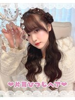 長南舞ちゃん＊片耳ひつじヘア＊まゆ