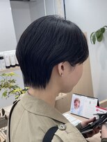 サロンドジョー(salon de joe)&nbsp;【井上】ショートボブマッシュ顔まわりに合わせカット横浜