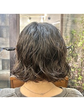 テテ ニコ(tete nico) ニュアンスボブパーマ