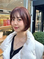 ピークアブー ワン(PEEK-A-BOO ONE)&nbsp;#ボブ#暖色カラー#ミニボブ