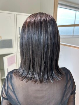 ハイレート ウニクス川越店(Hairate) 【Hairate本川越】重たく見えない暗髪アッシュブラウン
