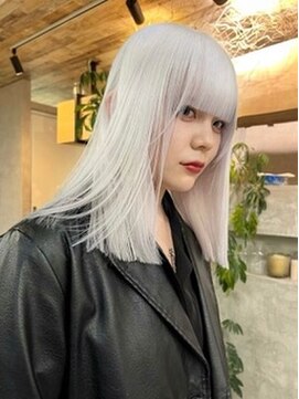 ネハス 名古屋栄店(nehus.) ブリーチ/クラゲヘアー/小顔に見せるヘア/ココアベージュ