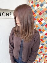 ブランシェ JR勝川駅南口店(BRANCHE)&nbsp;韓国レイヤー×オレンジブラウン【春日井・勝川】