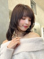 オムニス 表参道(Omnis)&nbsp;ザクザクレイヤーハッシュカット表参道くびれミディアムレイヤー