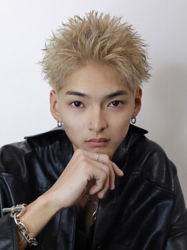 ゴールド 京都 三条(GOALD) ミルクティーベージュスパイキーショート