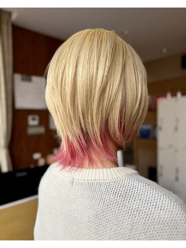 ヘアーメイク ダンス(hair make DANCE) ブリーチでつくるハイトーンカラー