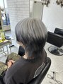 フェイス 日向店(face)&nbsp;ウルフカットにデザインカラー