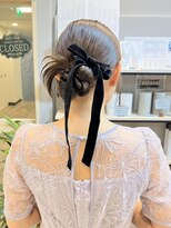 オーセンヘア(AUTHEN.HAIR)&nbsp;リボンカチモリアレンジ◎