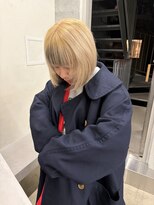 キーチェ 梅田中崎町(keych)&nbsp;ハイトーンカラー/レイヤーボブ[中崎町/梅田駅］