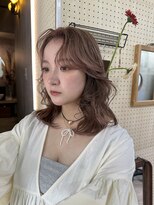 バド(bado)&nbsp;ピンクベージュ／レイヤーカット／髪質改善/本町