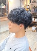 シャドウパーマ　ニュアンスパーマ　癖毛風パーマ
