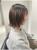 ミニボブ×レイヤーボブ（くびれボブ）