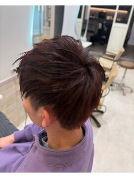 ミュミュ(mu-mu) 似合わせカット赤みブラウン2.2