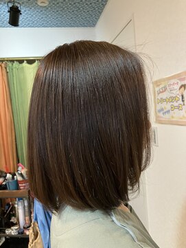 美容室ひろ 美容室ひろ限定髪質改善極美ケアカラー+カット