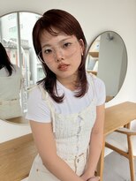 エヌ 烏丸(enu)&nbsp;ミディアムレイヤースタイル