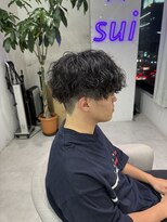 メンズサロン スイ 春日井(MEN'S salon SUI)&nbsp;波巻きツイストスパイラル