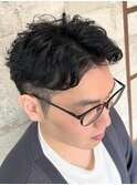 フェザーショート/メンズカット/理容室