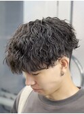 縦落ちパーマシャドウパーマサーフカールフェザーパーマ