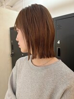 ローマー(ROAMER omotesando)&nbsp;外ハネ切りっぱなしボブレイヤーボブパーマボブ
