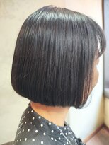 エルアール コウベ(LR KOBE) 超高濃度水素ケアカラー大人丸みボブ 【40代50代60代】